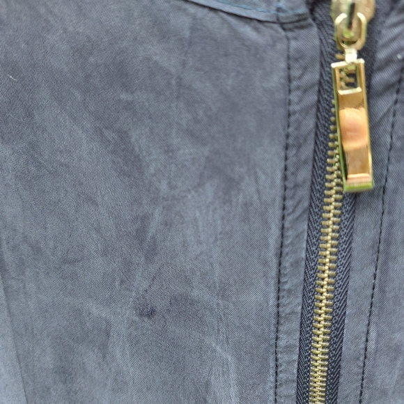 100% Silk Bubble Sleeve Mini Dress - Picture 11 of 12